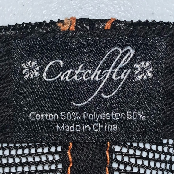 Catchfly Steer Head Embroidered Distressed Ponytail Baseball Hat/Cap-OS NWT - Picture 10 of 10